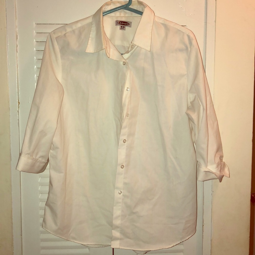 White button down shirt